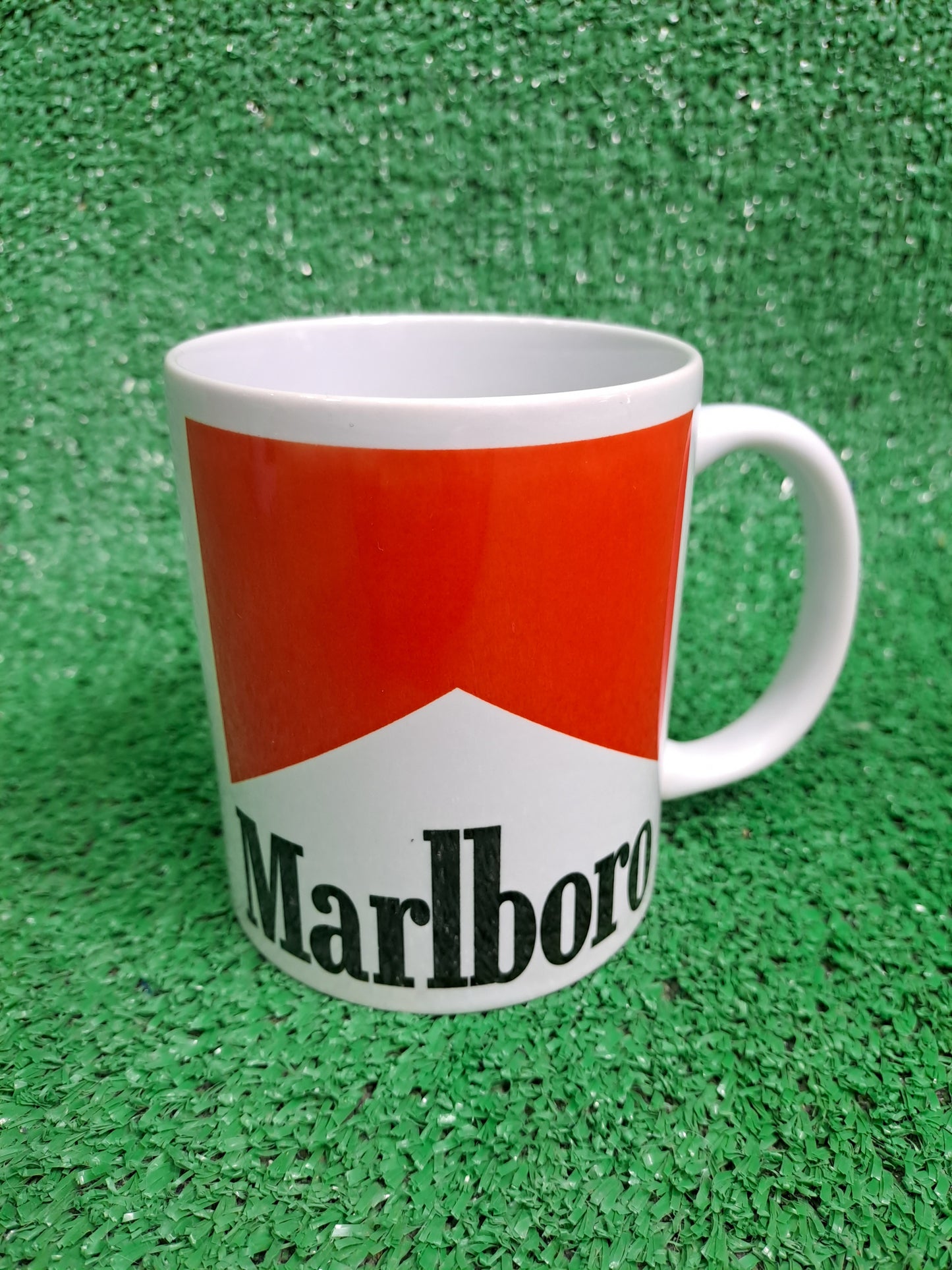 Taza Cerámica Personalizada Logo Marlboro Vintage 90s