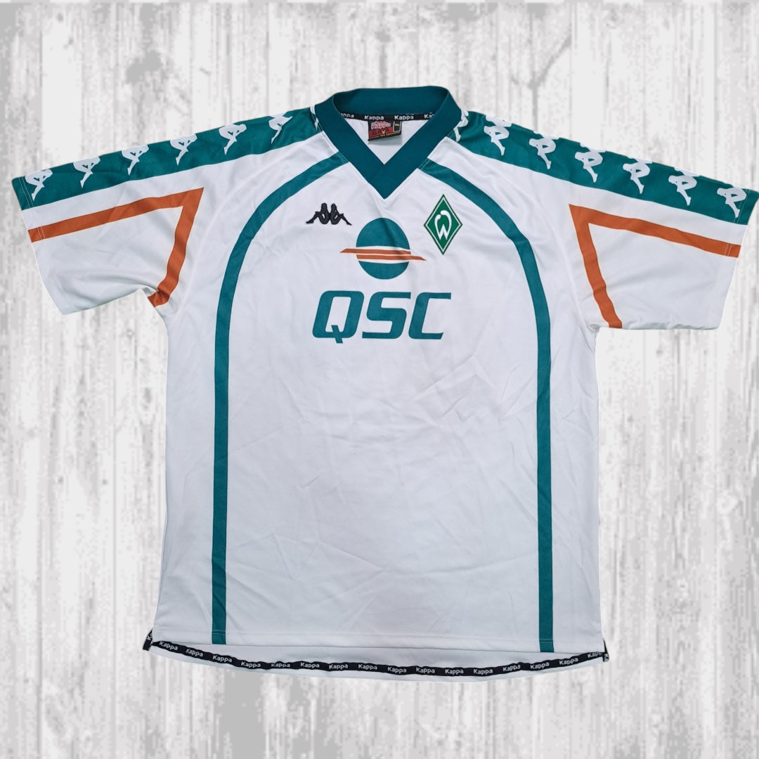 Camiseta T-shirt Kappa Werder Bremen 2000 Schierenbeck 38 Size XL