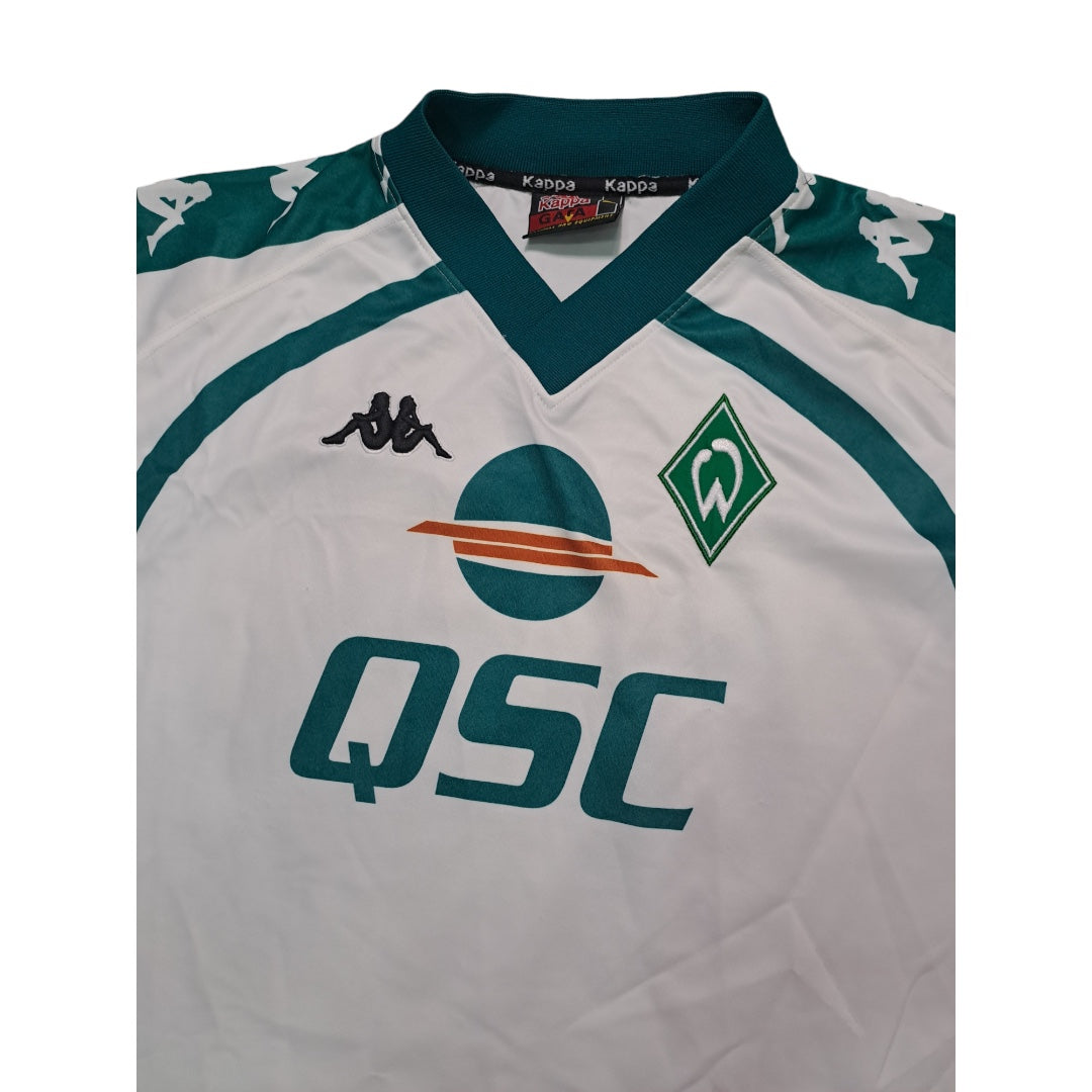 Camiseta T-shirt Kappa Werder Bremen 2000 Schierenbeck 38 Size XL