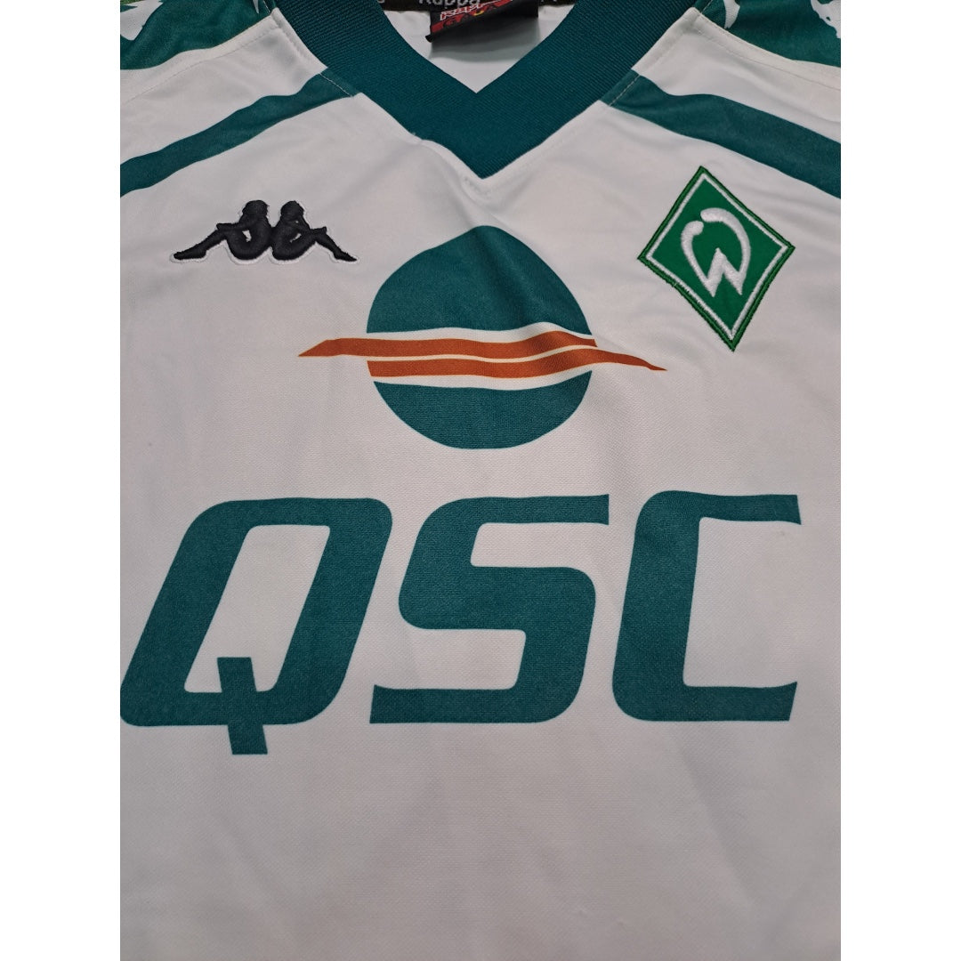 Camiseta T-shirt Kappa Werder Bremen 2000 Schierenbeck 38 Size XL