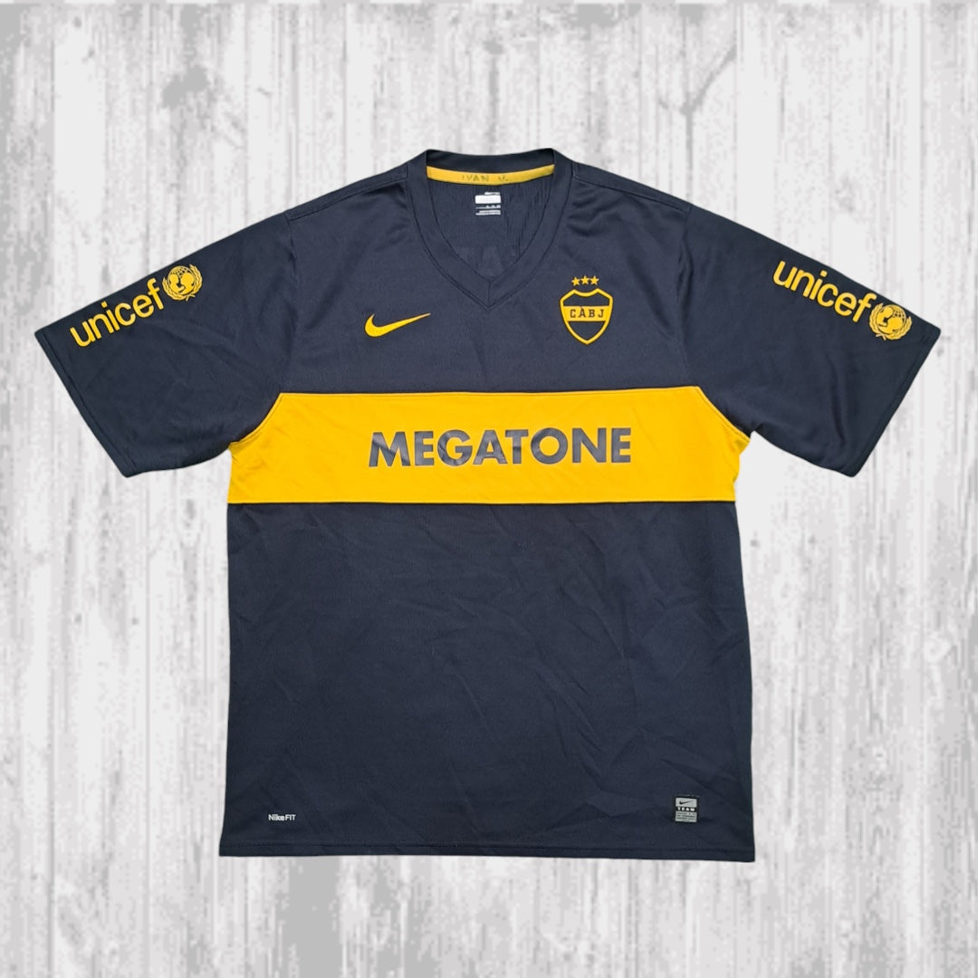 Camiseta T-shirt Nike Boca Juniors 2008-09 Megatone Vintage Size XL