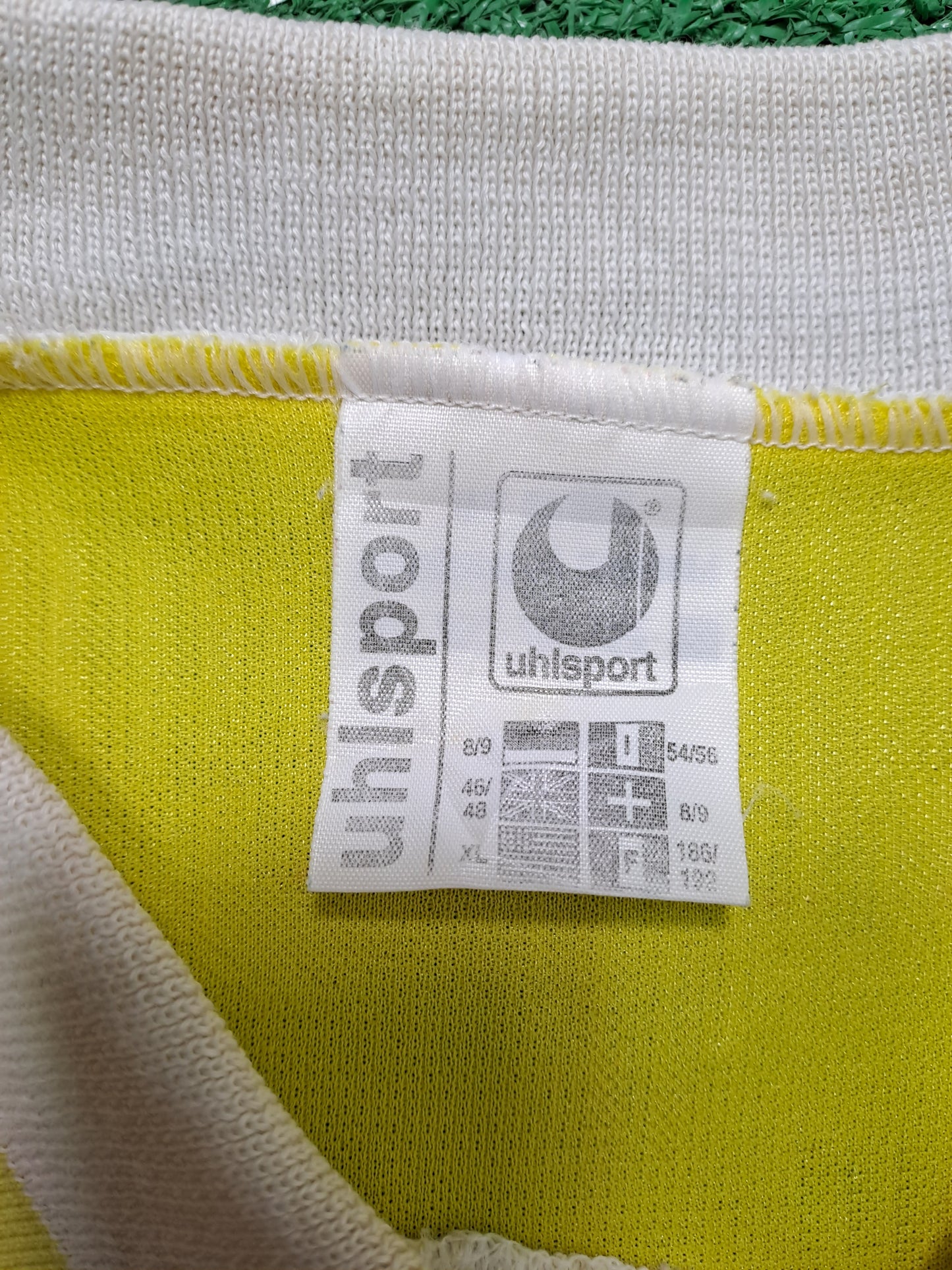 Camiseta T-shirt Uhlsport Vintage 80s Le poiset M. Lagneau Nº7