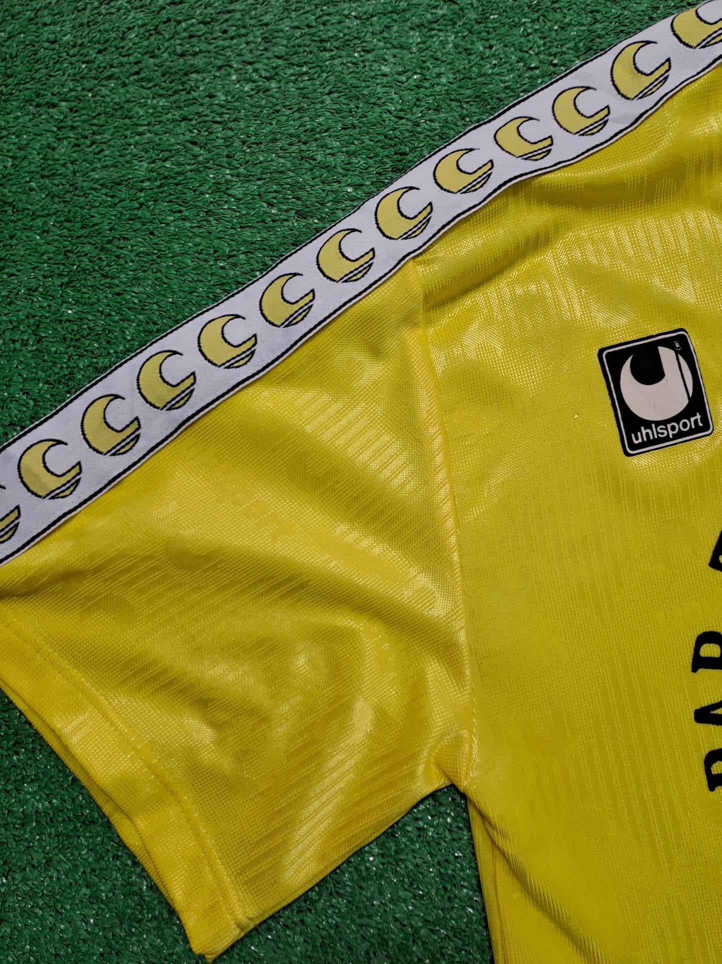 Camiseta T-shirt Uhlsport Vintage 80s Le poiset M. Lagneau Nº7