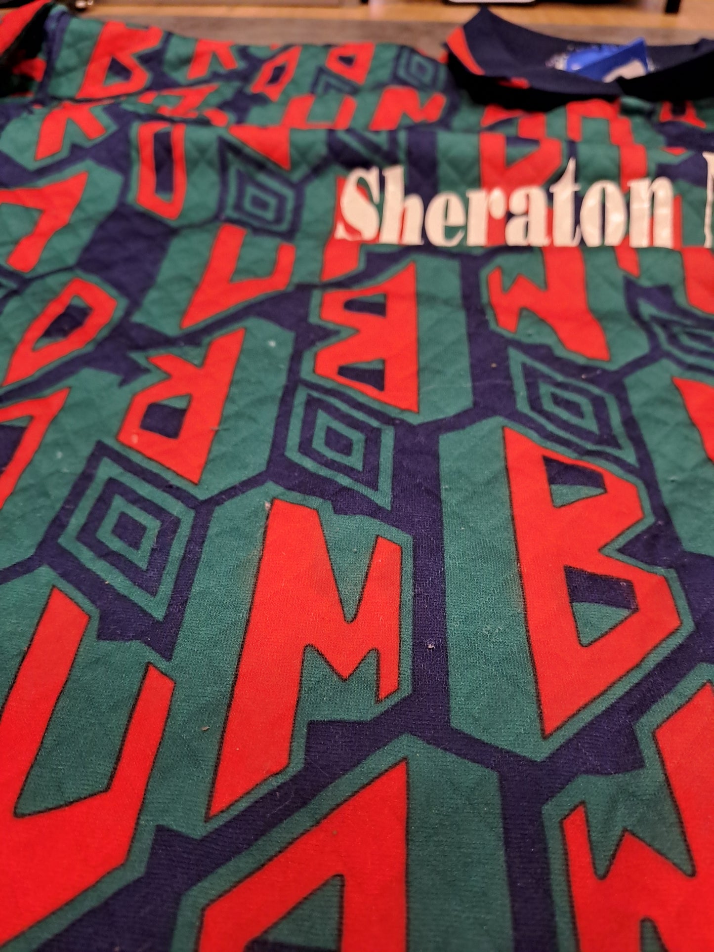 Umbro Portero 90s • Sheraton Nicolaus • #1 • XL • Original Vintage Goalkeeper