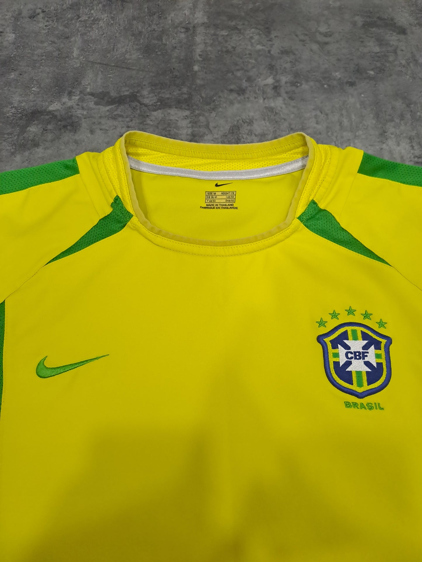 Brasil Nike 2002 • Home CBF • Original Vintage
