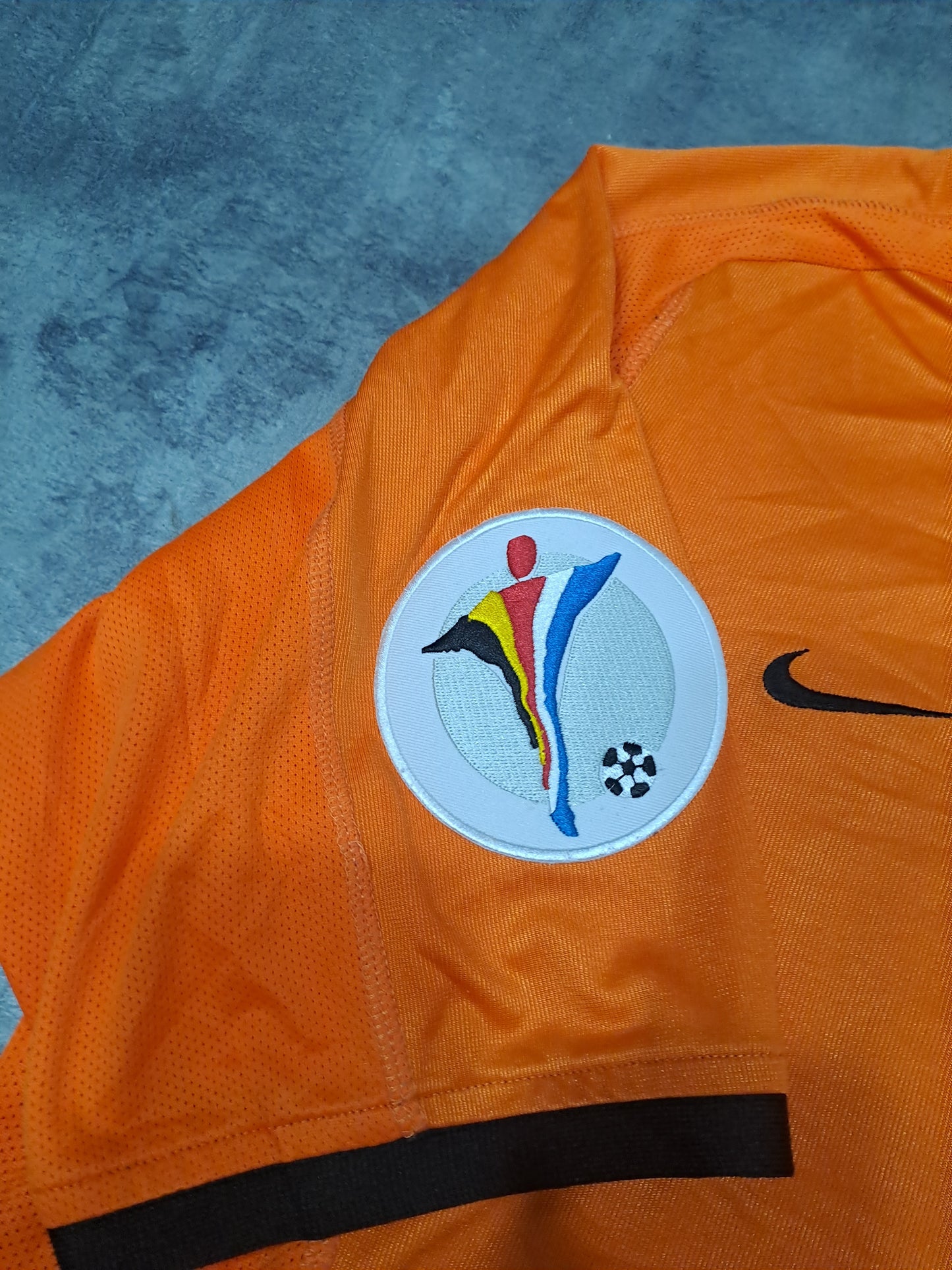 Países Bajos Holanda Nike 2000-02 • Davids #8 • Euro 2000 •