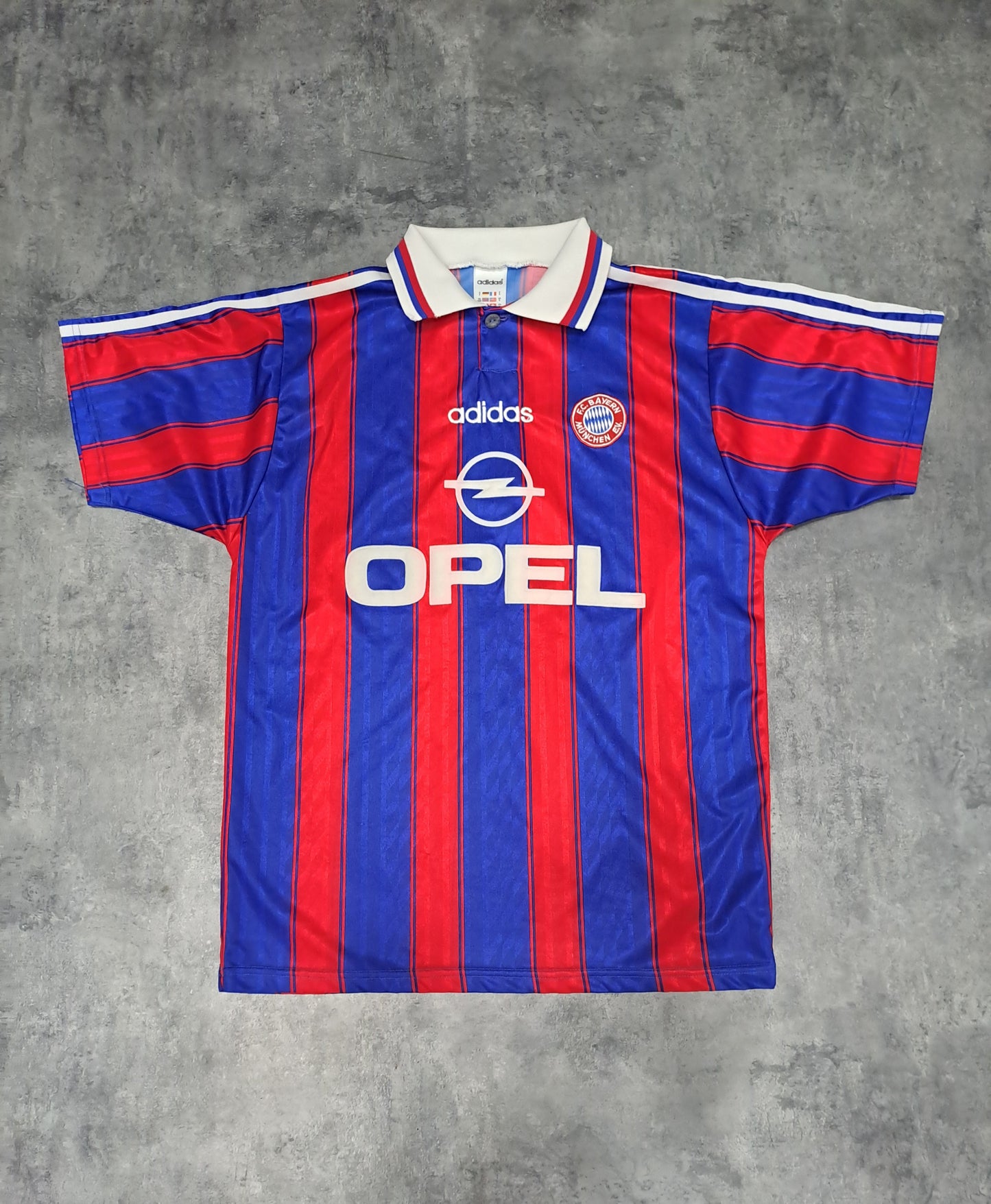 Bayern Múnich 1993-95 Home • Adidas Opel • #4 MIKE • Vintage