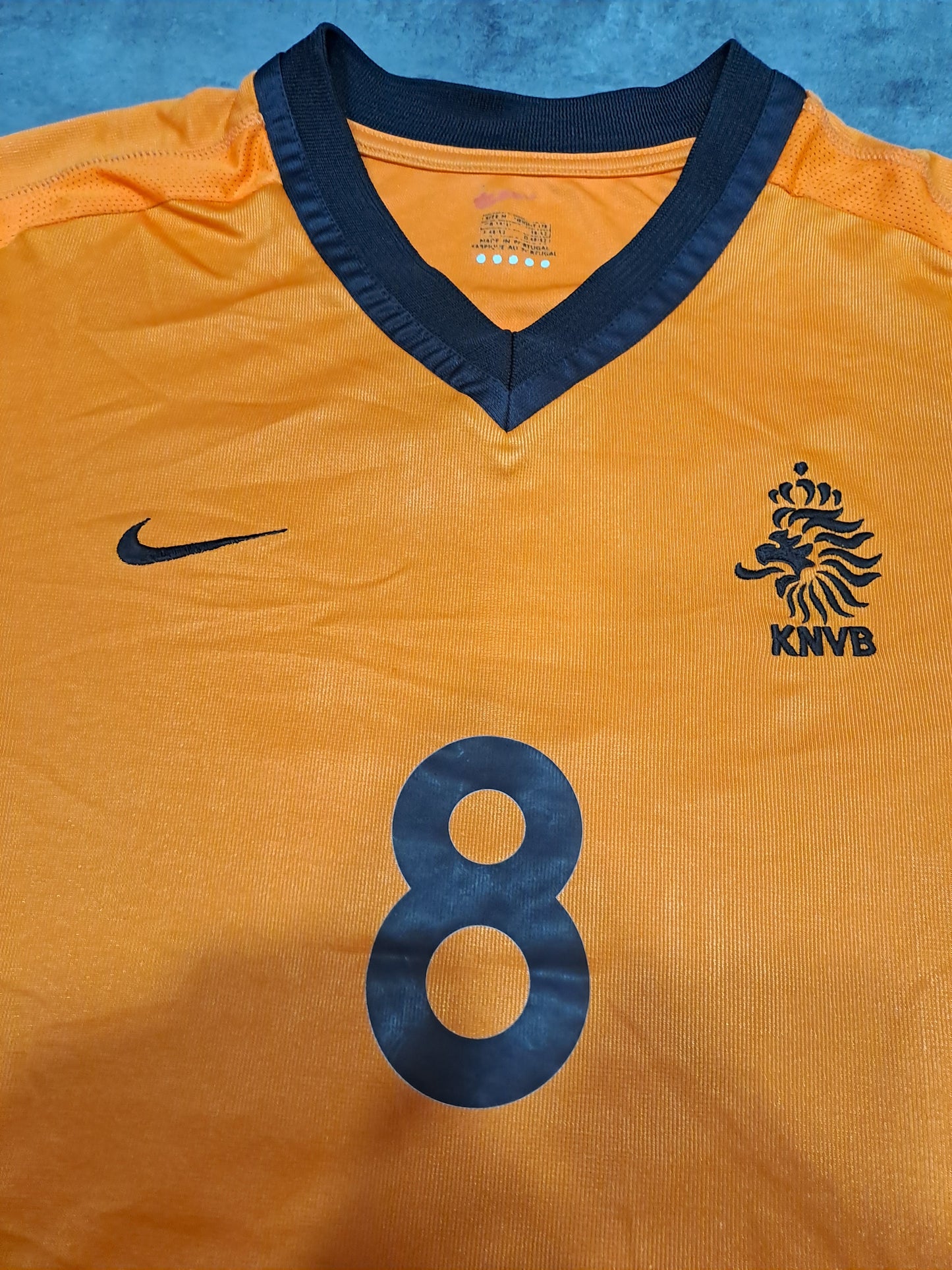 Países Bajos Holanda Nike 2000-02 • Davids #8 • Euro 2000 •