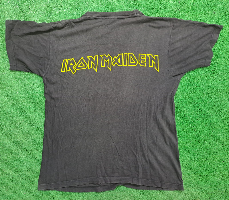 Camiseta T-shirt Iron Maiden "Live After Death" Vintage 1985