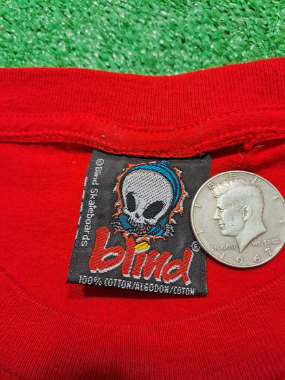 Camiseta T-shirt Blind Reaper Skateboards Vintage 90s Y2K