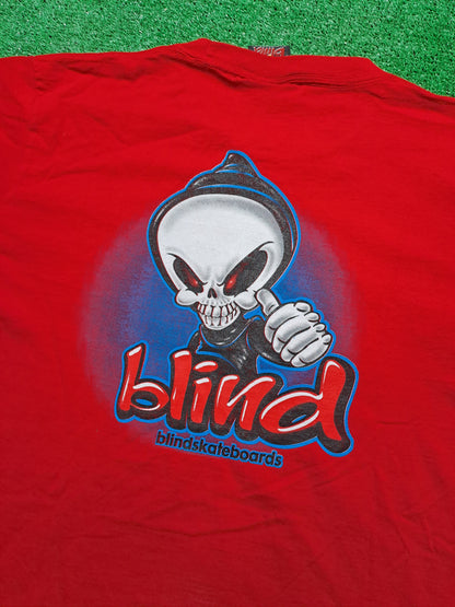 Camiseta T-shirt Blind Reaper Skateboards Vintage 90s Y2K