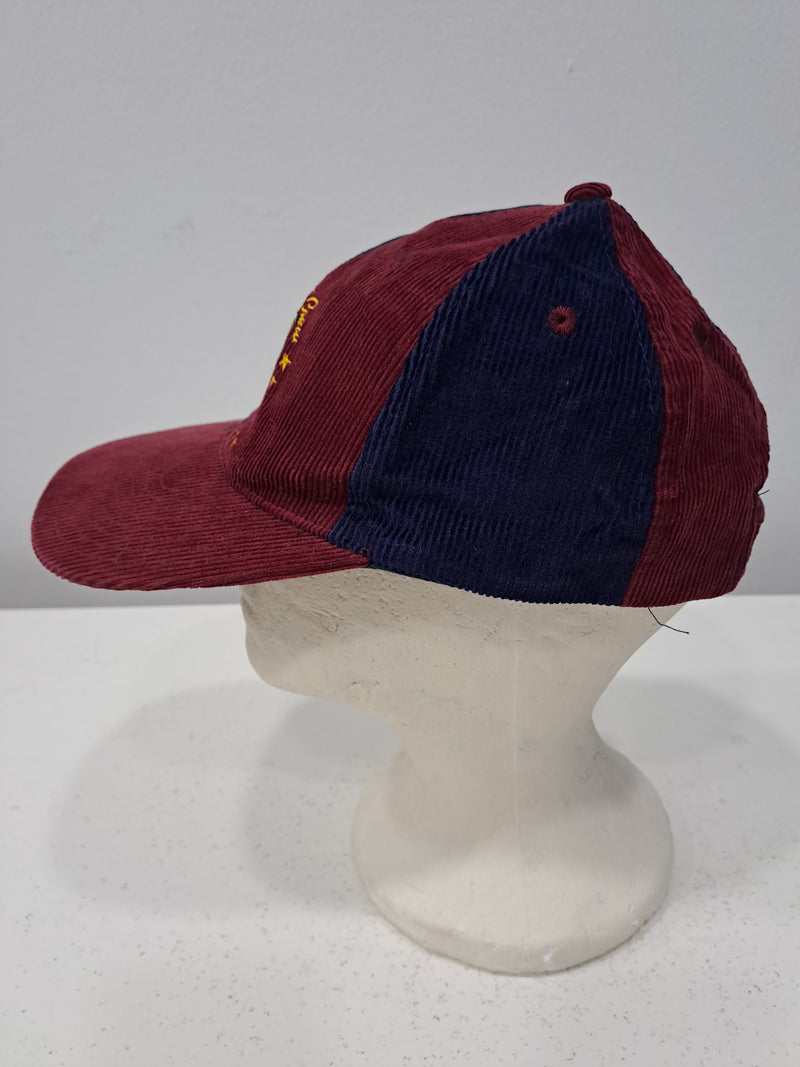 Gorra Cap Mickey Mouse Disney Corduroy Vintage 90s Animation Crew Back Stage