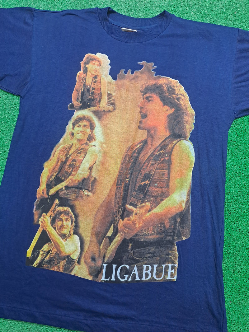 Camiseta T-shirt Ligabue Tour 1993 Vintage 90s