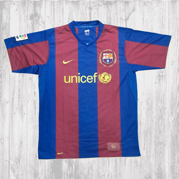 Camiseta Nike Fc Barcelona Vintage 2007-08 Home Size XL