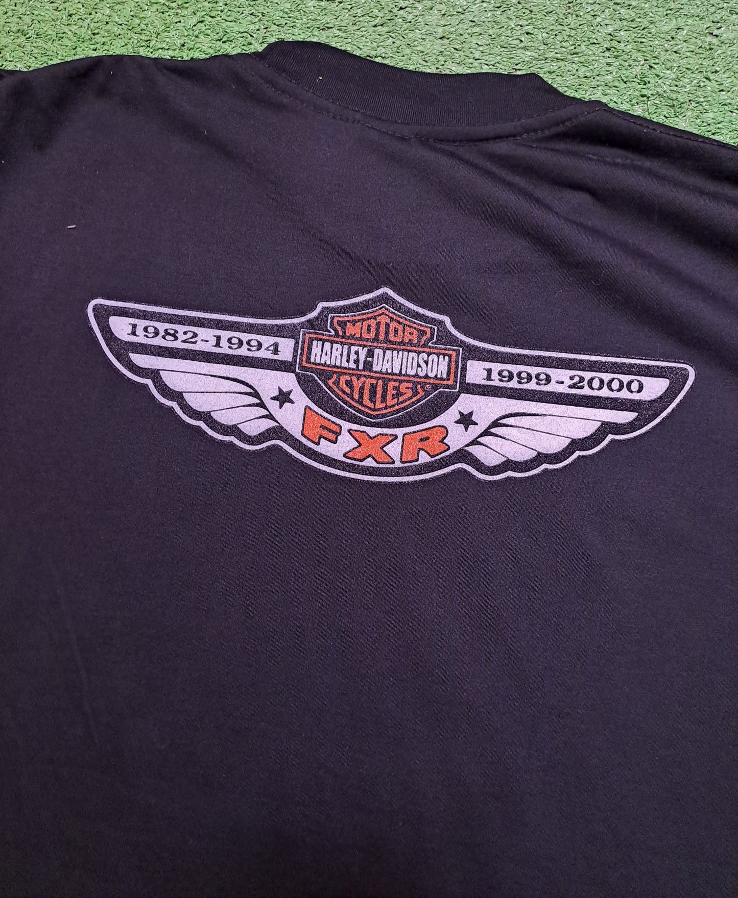 Camiseta T-shirt Harley Davidson 3d Emblem big logo Size L