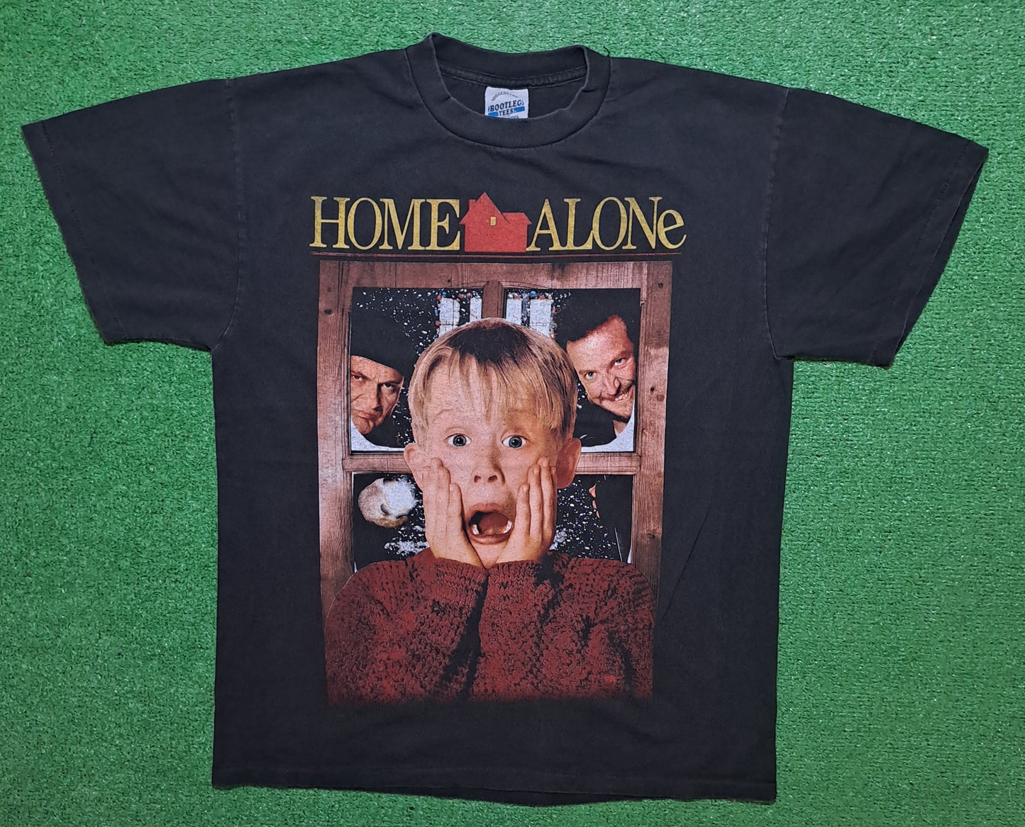 Camiseta T-shirt Bootleg Home Alone Solo en Casa Size L