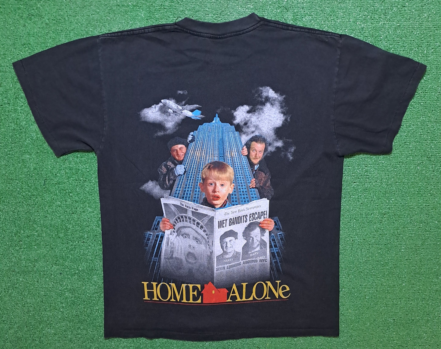 Camiseta T-shirt Bootleg Home Alone Solo en Casa Size L