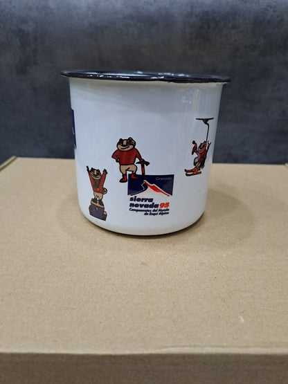 Lote Kit Nostalgia Taza Cecilio Sierra Nevada 1995 Chuches Snacks Vintage