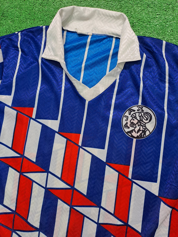 Camiseta T-shirt Replica Ajax 1989-1990 Segunda equipación