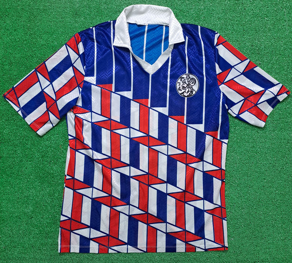 Camiseta T-shirt Replica Ajax 1989-1990 Segunda equipación