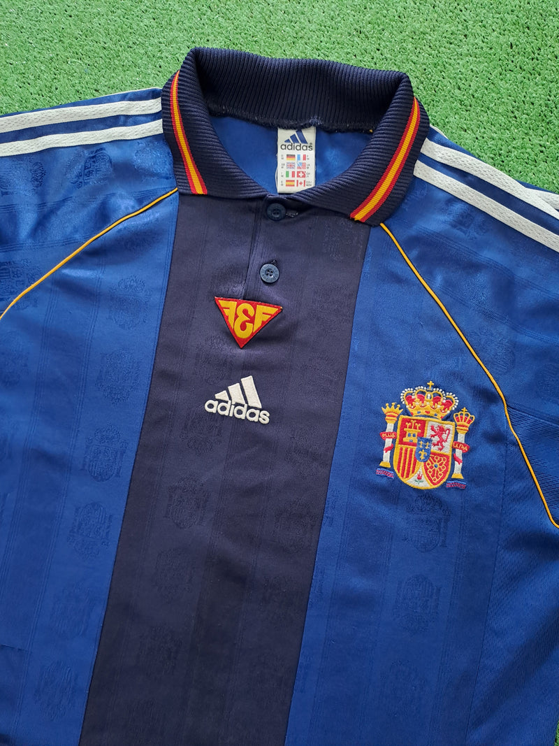 Camiseta T-shirt Adidas Selección Española 1998 World Cup Mundial Francia