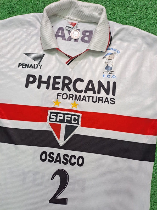 Camiseta T-shirt Penalty Sao Paulo Futsal 1999 2000 Vintage