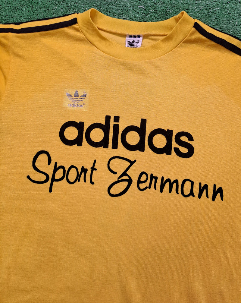 Camiseta T-shirt Adidas Sport Germann Vintage 80s West Germany