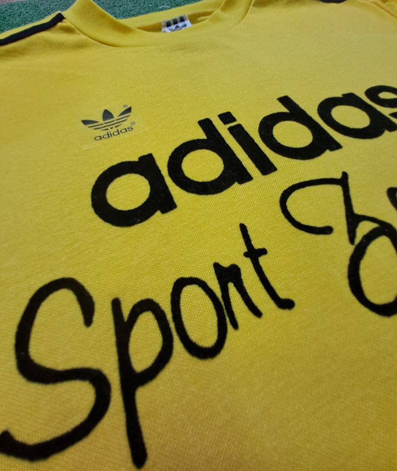 Camiseta T-shirt Adidas Sport Germann Vintage 80s West Germany