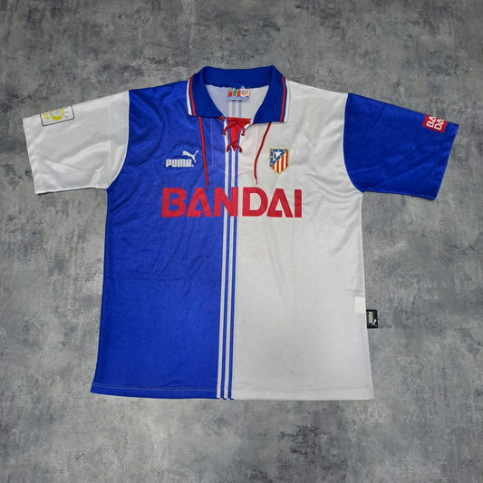 Camiseta Atlético de Madrid Puma Bandai 1996-97 – Vintage Fútbol 90s | Diseño Clásico