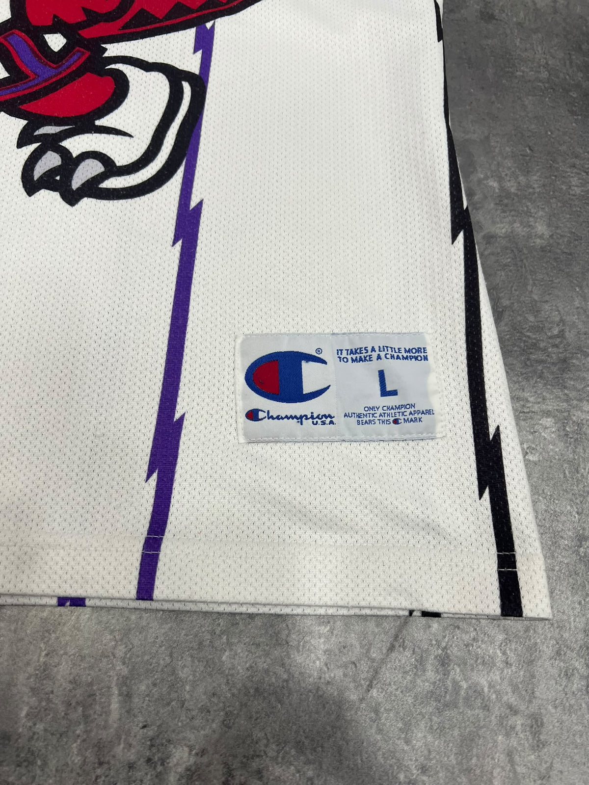 Toronto Raptors Damon Stoudamire #20 Champion 1995 Vintage 90s NBA Jersey