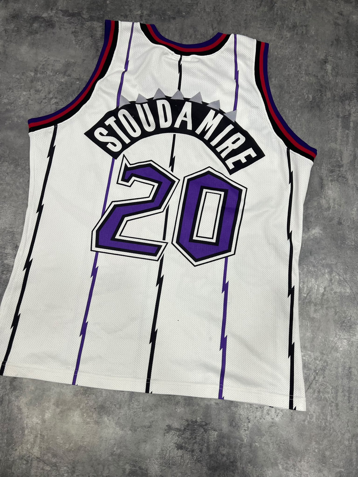 Toronto Raptors Damon Stoudamire #20 Champion 1995 Vintage 90s NBA Jersey