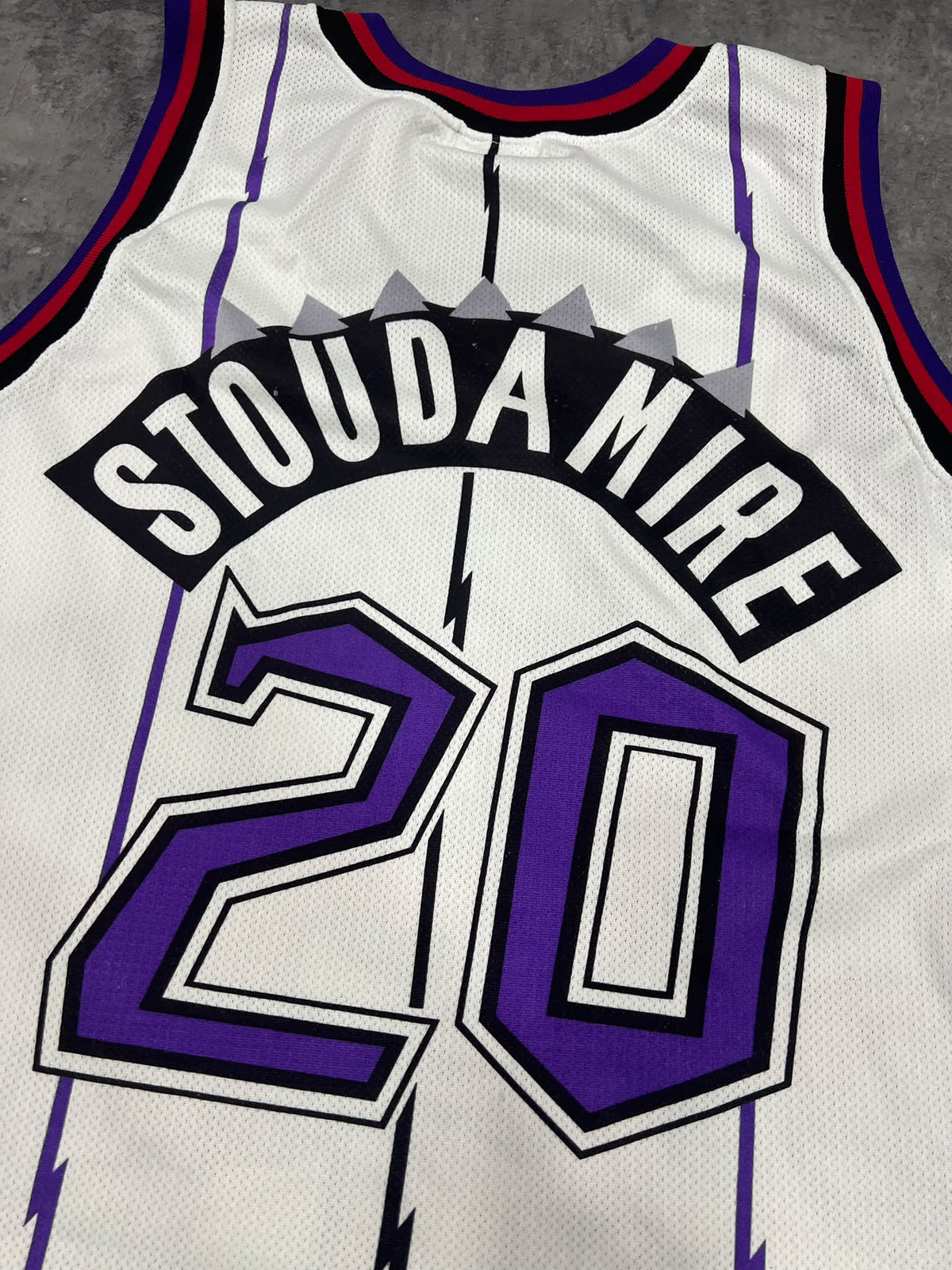 Toronto Raptors Damon Stoudamire #20 Champion 1995 Vintage 90s NBA Jersey