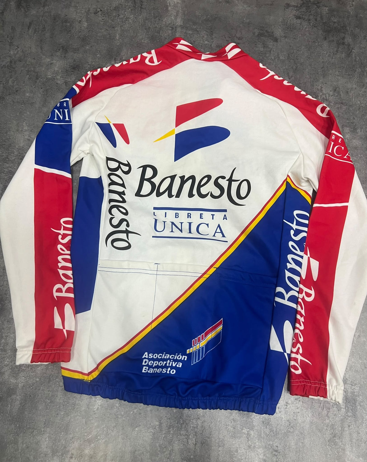 Banesto 1994 Vintage Cycling Jersey – Miguel Indurain Signed Nalini