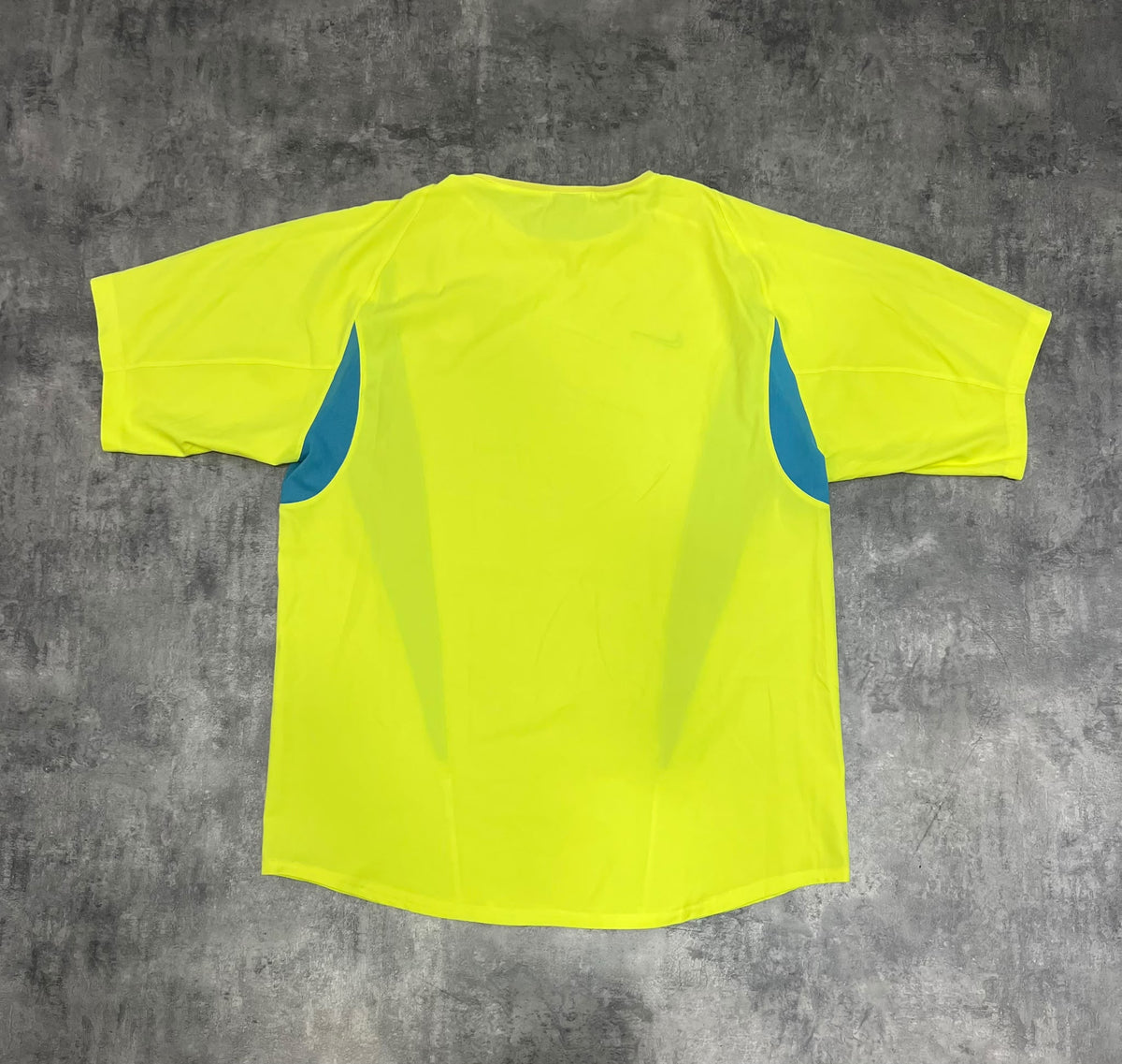 Inter Milan Nike 2002-2004 Vintage Training Shirt Yellow | L