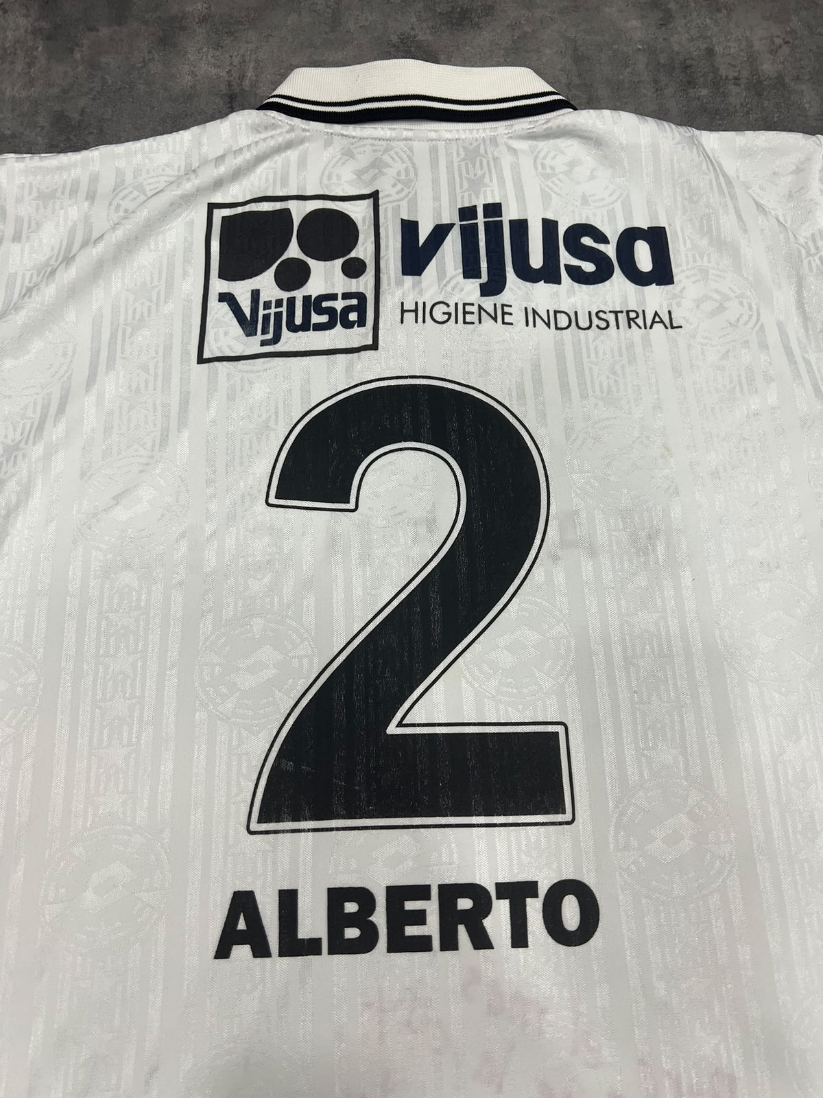 Valencia Vijusa Lotto Alberto #2 Player Issue – Camiseta Vintage 2000s