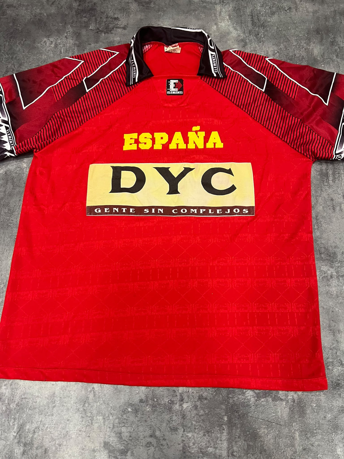 España DYC Elements 1996-97 – Camiseta Vintage Selección Fútbol Playa