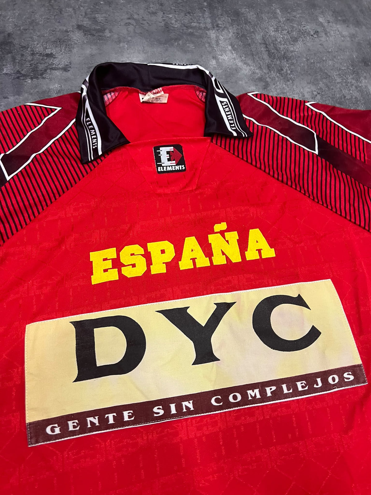 España DYC Elements 1996-97 – Camiseta Vintage Selección Fútbol Playa