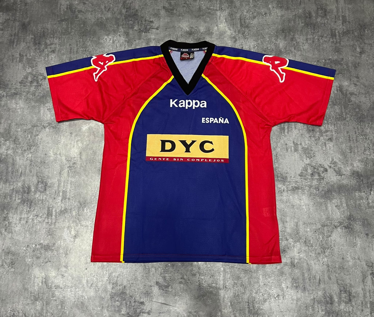 España Kappa DYC – Camiseta Vintage Fútbol Playa 90s