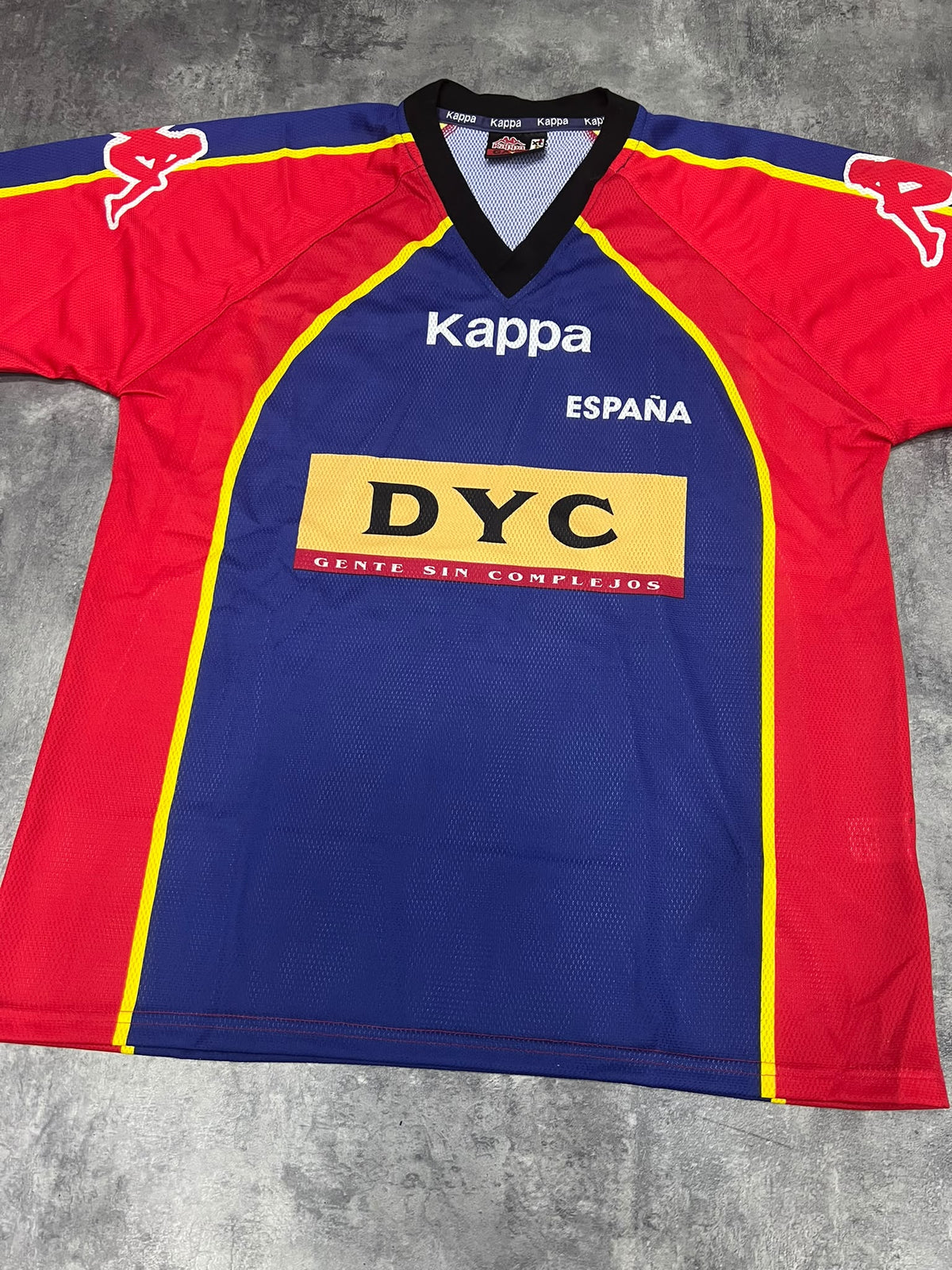 España Kappa DYC – Camiseta Vintage Fútbol Playa 90s