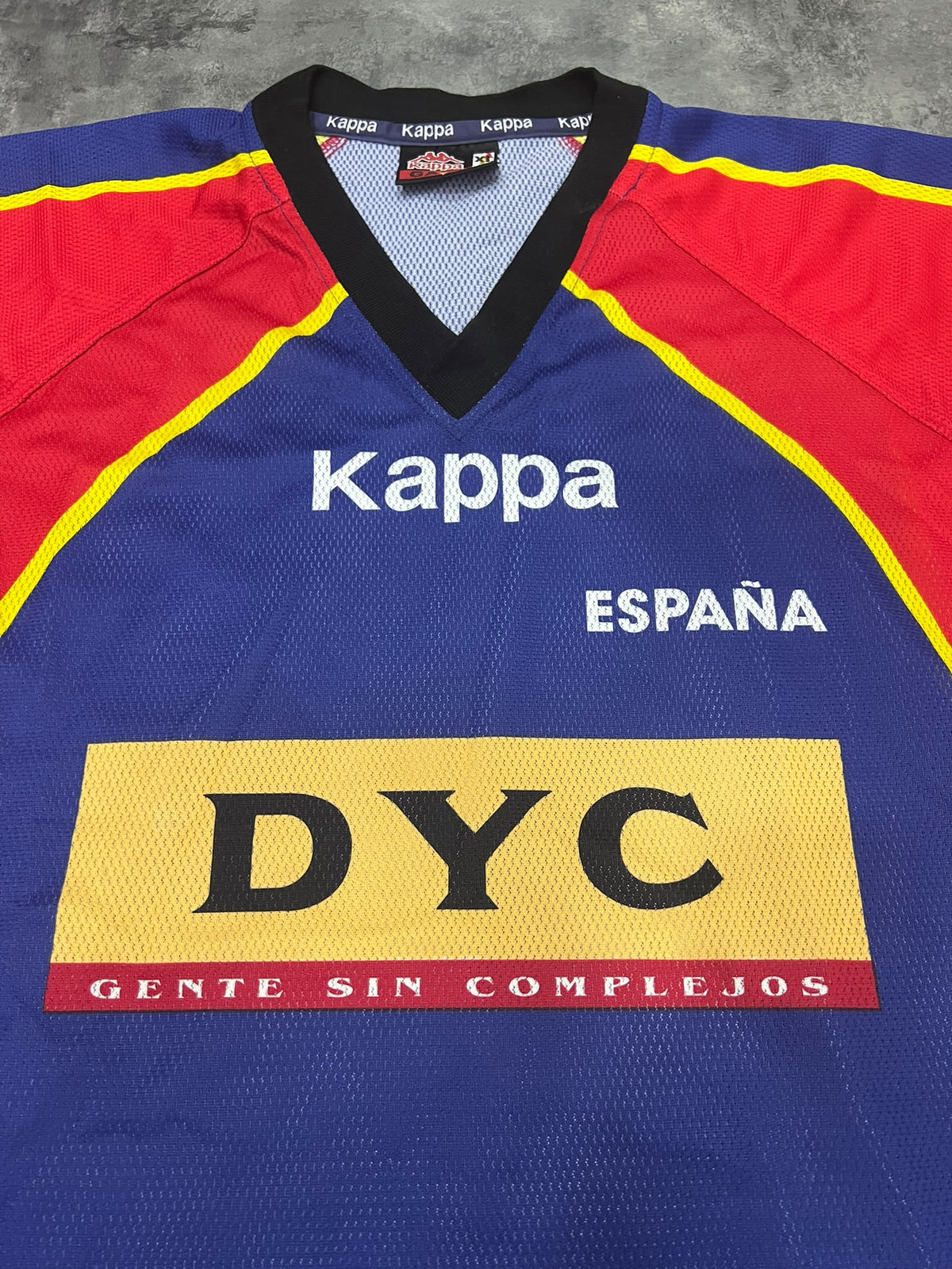 España Kappa DYC – Camiseta Vintage Fútbol Playa 90s