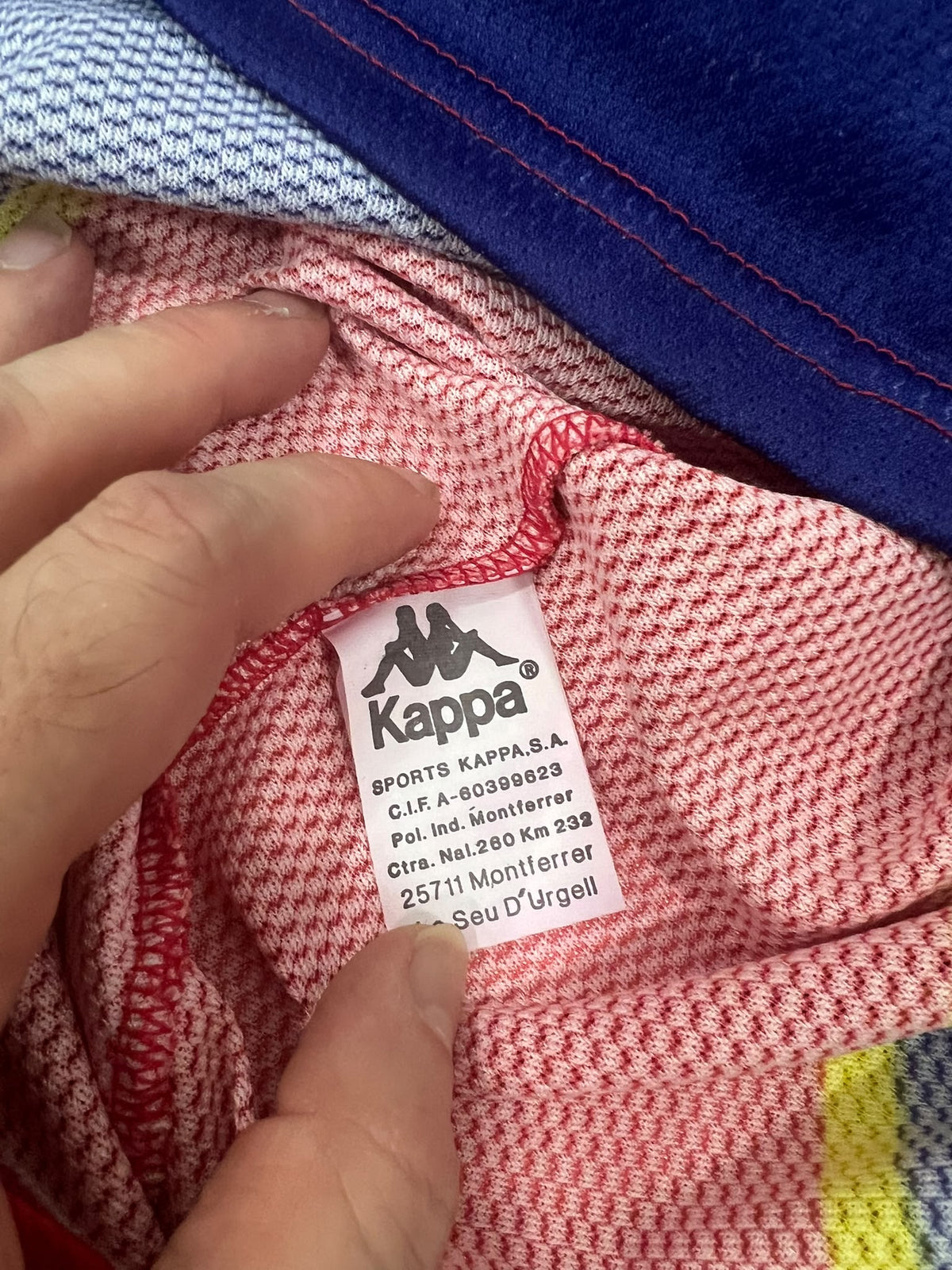 España Kappa DYC – Camiseta Vintage Fútbol Playa 90s