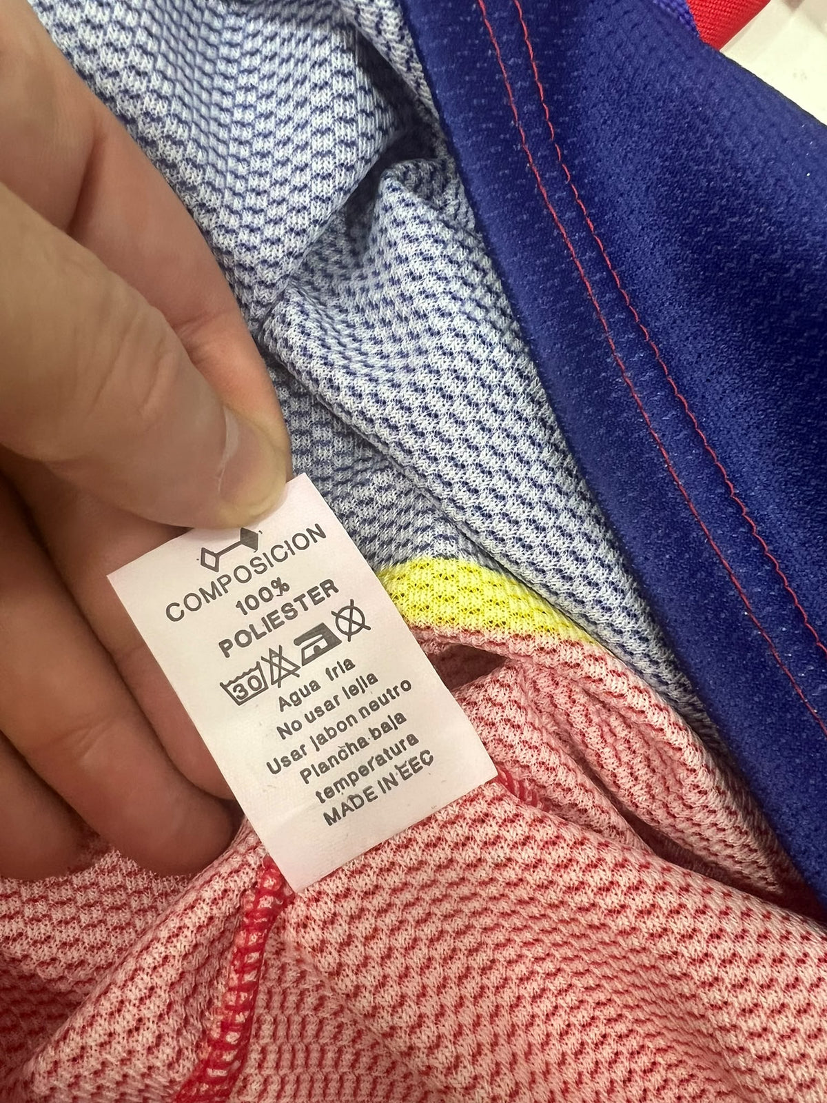 España Kappa DYC – Camiseta Vintage Fútbol Playa 90s