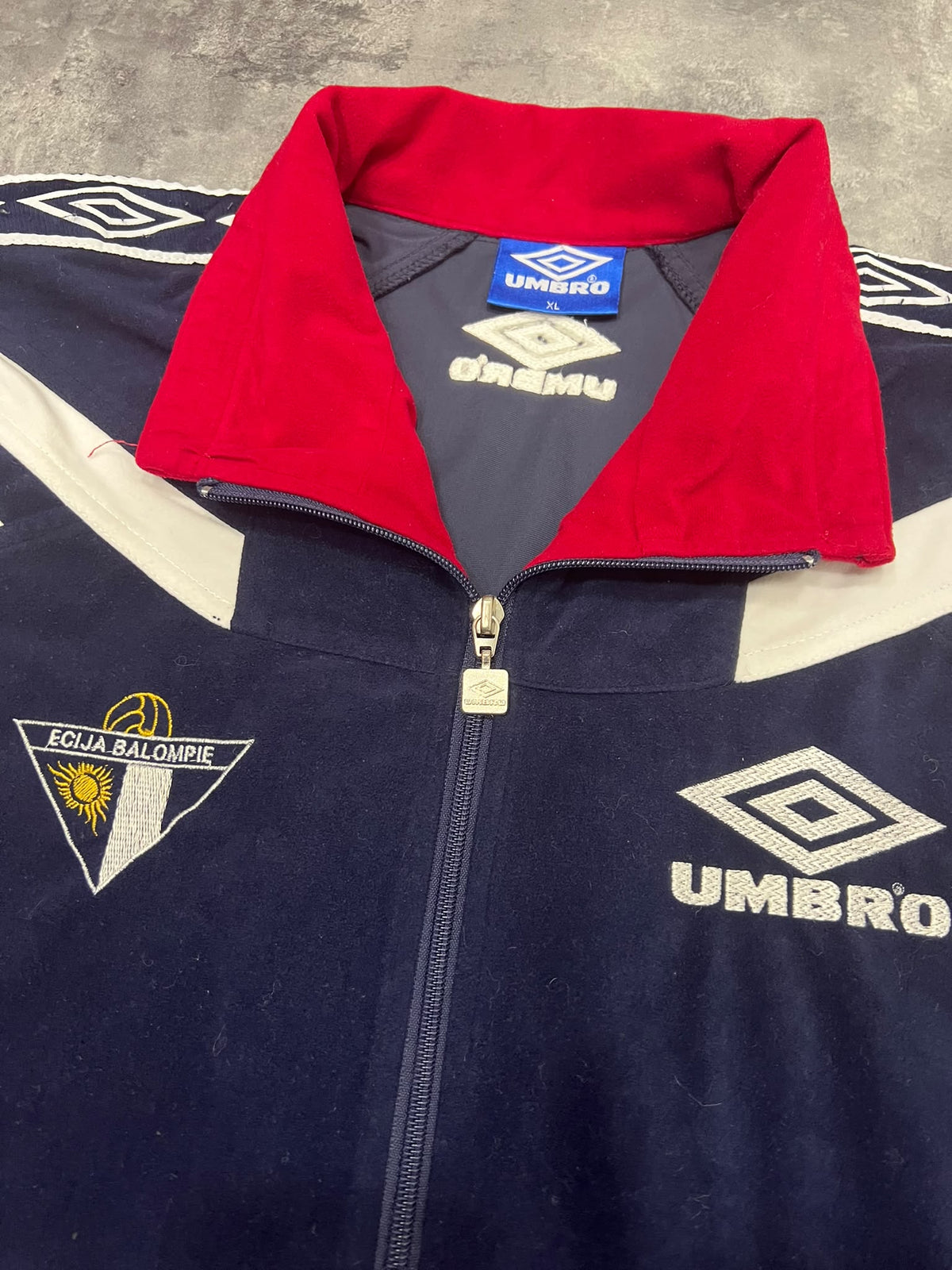 Chaqueta Deportiva Écija Balompié Umbro Vintage 90s Track Jacket – XL