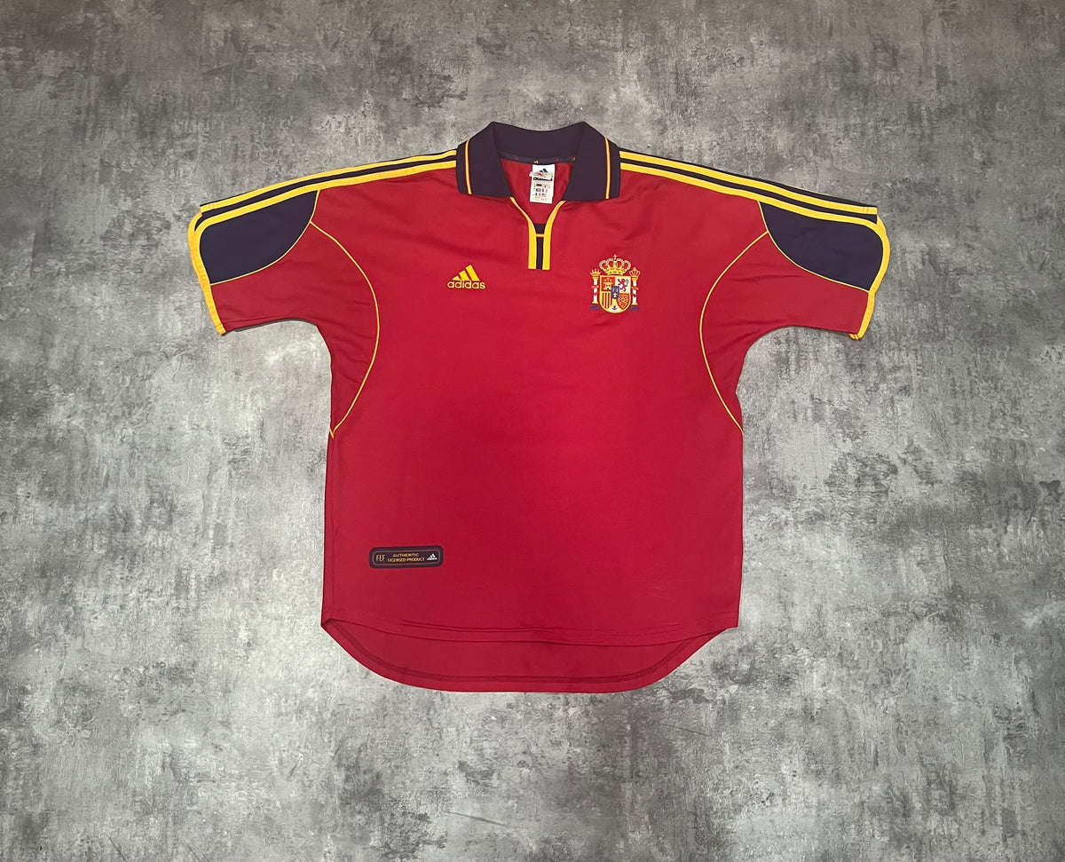 España Adidas 1999 ClimaLite – Camiseta Vintage Selección Española