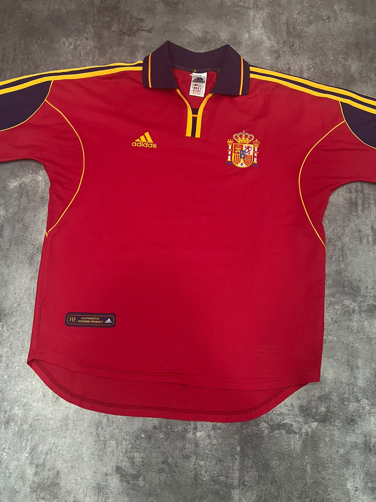España Adidas 1999 ClimaLite – Camiseta Vintage Selección Española