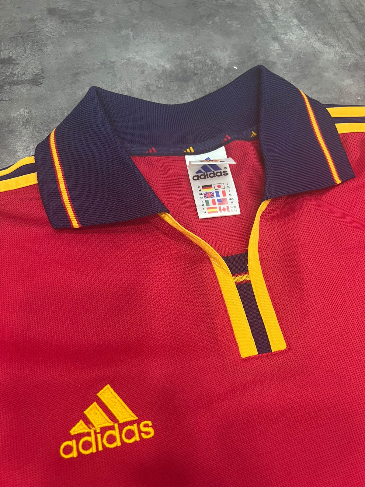 España Adidas 1999 ClimaLite – Camiseta Vintage Selección Española