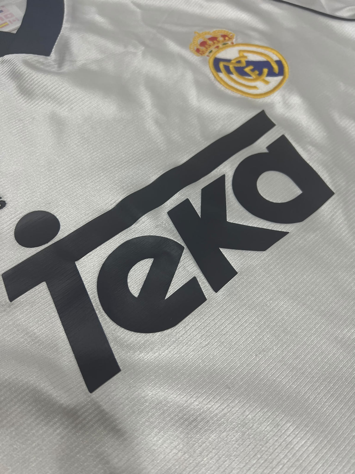 Real Madrid Adidas Teka – Camiseta Vintage 90s
