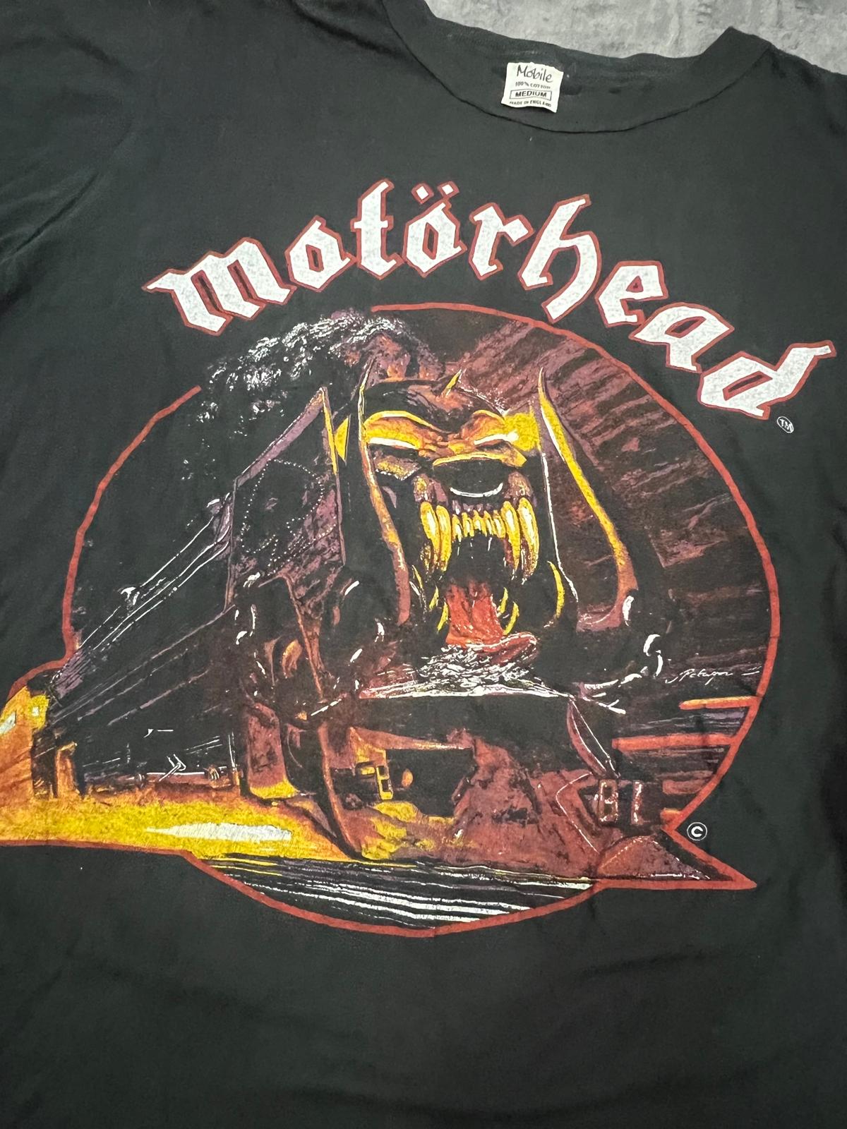 Motörhead Orgasmatron 1986 Vintage T-Shirt – Made in England