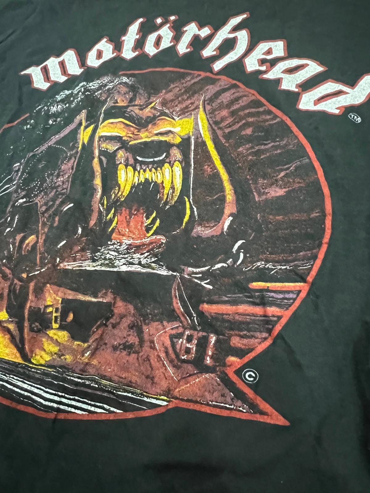 Motörhead Orgasmatron 1986 Vintage T-Shirt – Made in England