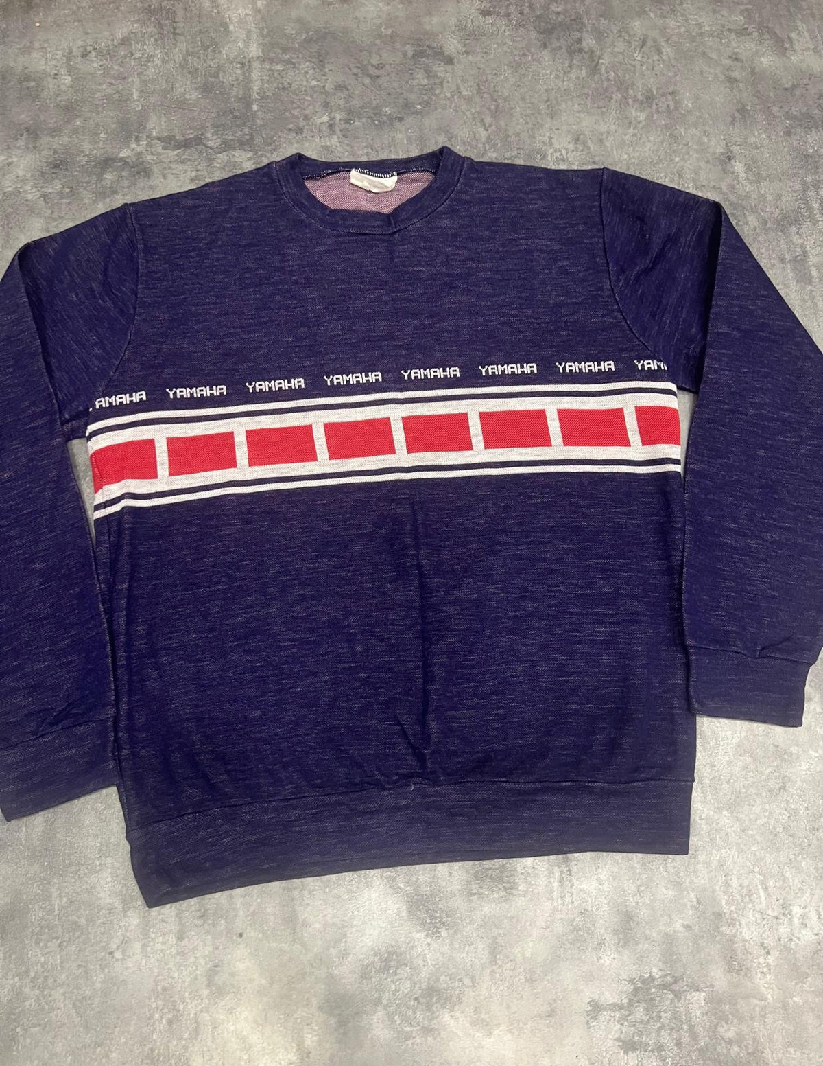 Yamaha Vintage Made in Britain Racing Sweatshirt - 80s Size L